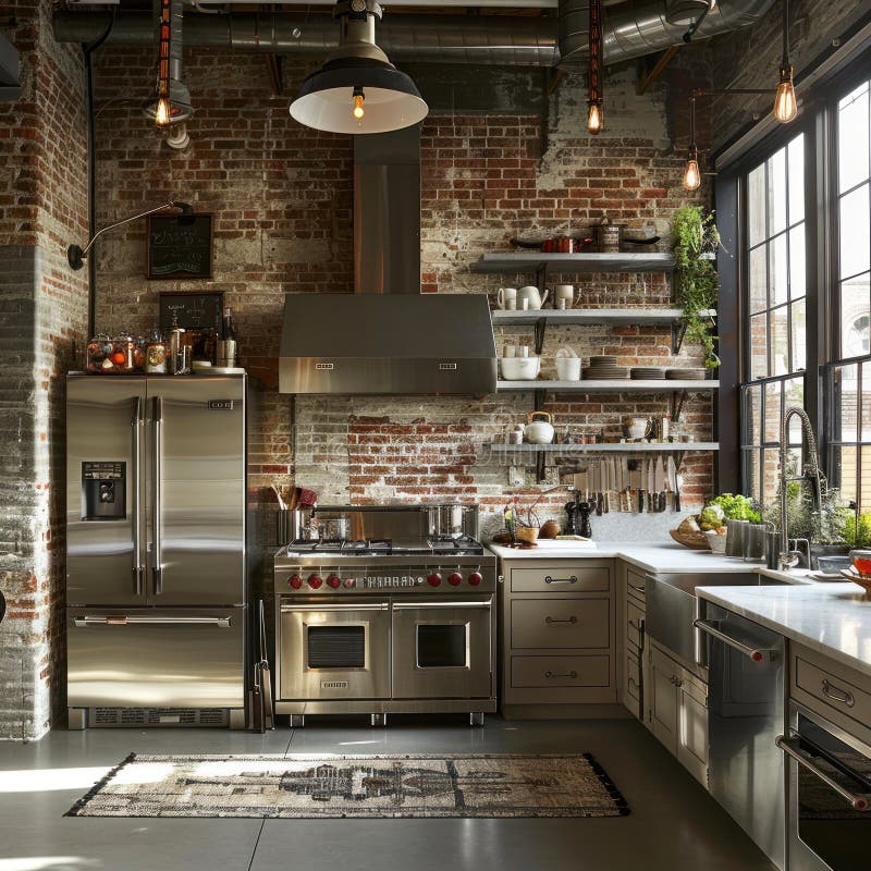 View of Industrial Loft Design: How to Get the Look - awedeco.com