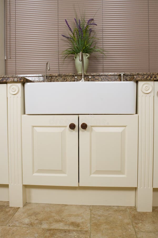 Modern kitchen sink area stock image. Image of kitchen 9926345