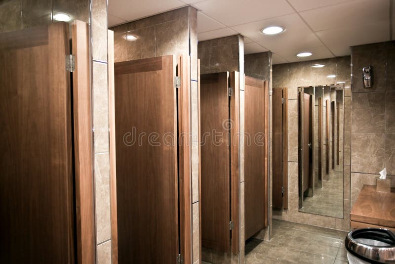 Modern Ladies Public Toilet Stock Photo Image of decoration, fixture