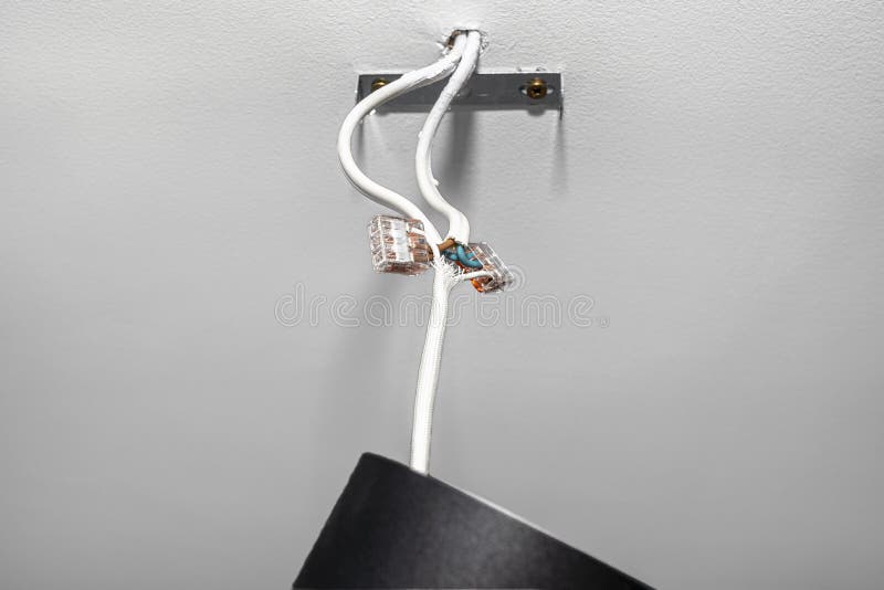 Modern LED Lighting in the Shape of a Tube, Covered with Matt Black