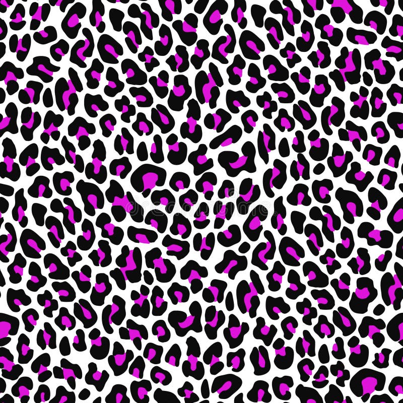 Modern leopard skin stock vector. Illustration of leopard - 12749370