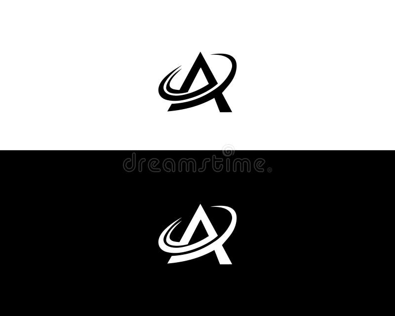 Modern A letter original monogram logo Icon design vector template. Pps vector vectors