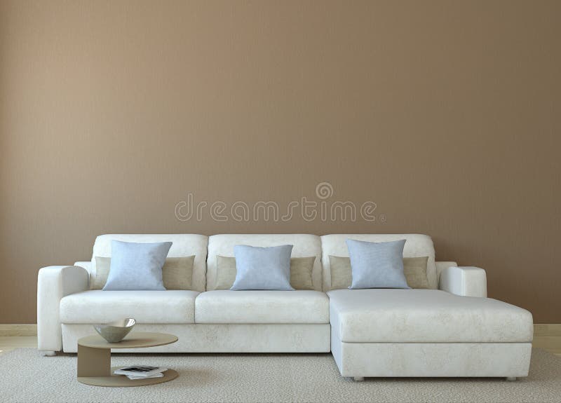 Modern living-room stock illustration Modern living-room stock illustration