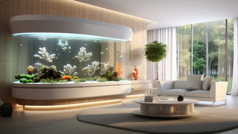 Interior Home Modern Aquarium Stock Illustrations – 487 Interior Home  Modern Aquarium Stock Illustrations, Vectors & Clipart - Dreamstime