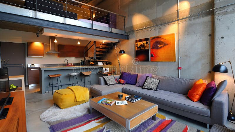 Cozy Contemporary Loft Living with City Views | TikTok