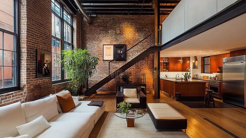 See Inside Blake Lively and Ryan Reynolds' Stunning N.Y.C. Home - Penthouse Apartment With Exposed Brick