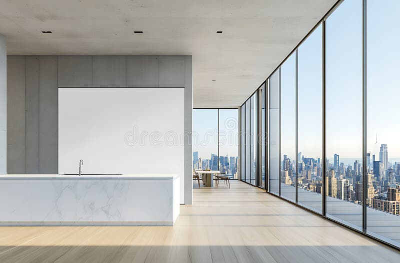 Modern penthouse apartment in the city center - large roof terrace ... - Modern Penthouse Apartment With Large Windows