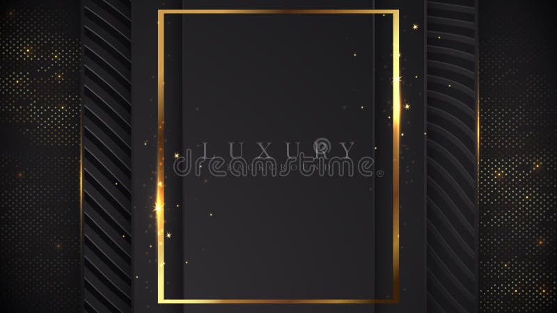 Modern luxury background vector overlap layer on dark and shadow black space with abstract style for design. graphic illustration