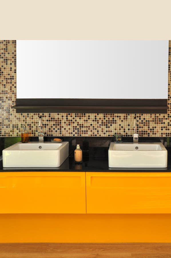 Modern Luxury Bathroom Sink and Design Stock Photo Image of decoration, decor 214330092