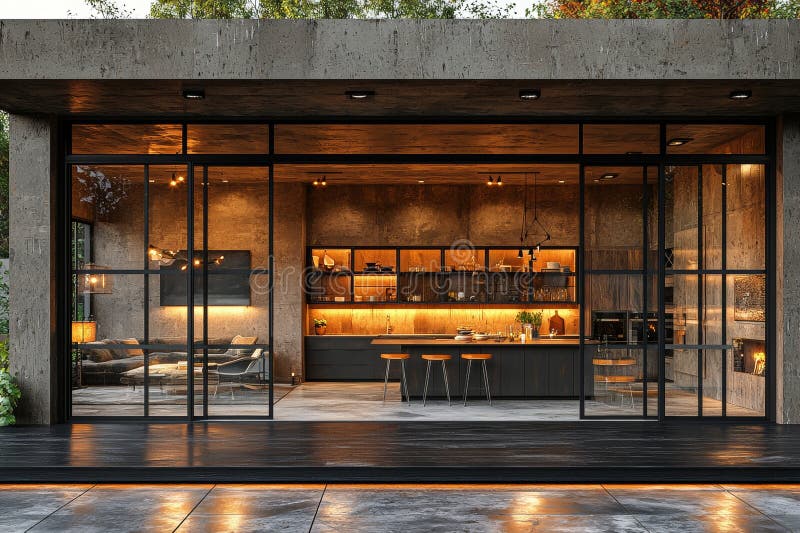 Exclusive Modern Penthouse Apartments With Gourmet Kitchen And Center Island photo