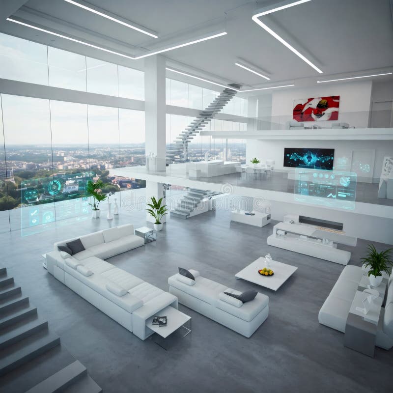 Penthouse: Architecture, History, Sustainability, Materials, And ... - Penthouse Apartment With Luxury Artistic Elements And Modern Art And Design