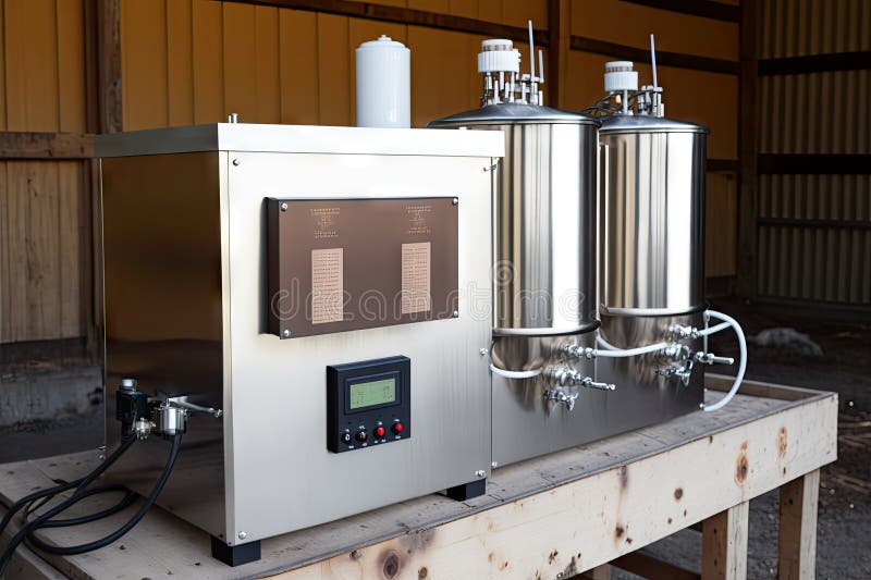 Modern Maple Syrup Evaporator with Stainless Steel Tanks and Digital