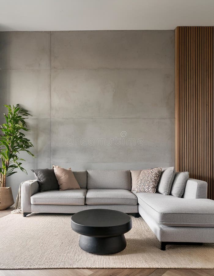 Beautiful view of Credit Minimalist Living Room