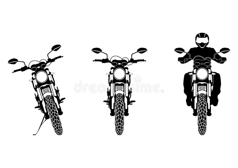 Premium Vector, Motocross illustration designs on solid color