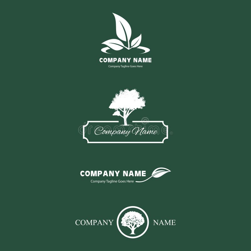 Leaves, Plant, Nature and Wellness Logo Stock Vector Illustration of landscape, nature 102115210