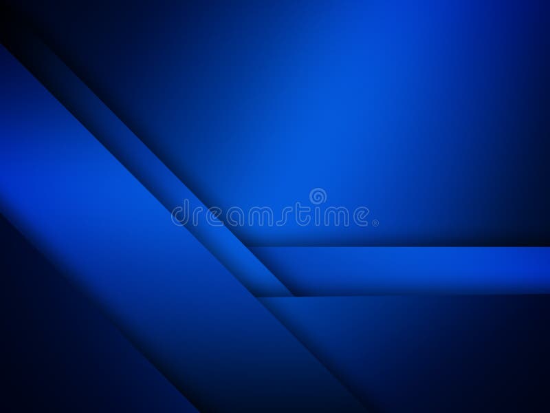 Modern Navy Blue Background with Abstract Shape Stock Illustration