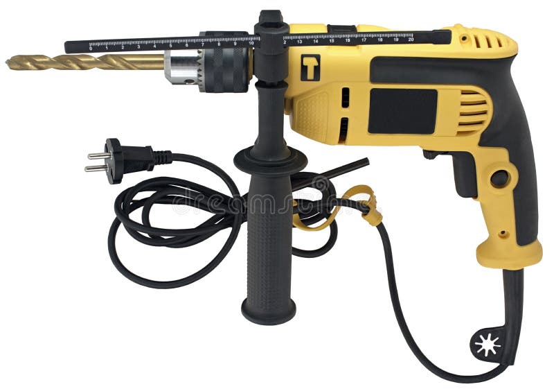 Modern, New, Powerful, Professional Hammer Drill Stock Image Image of