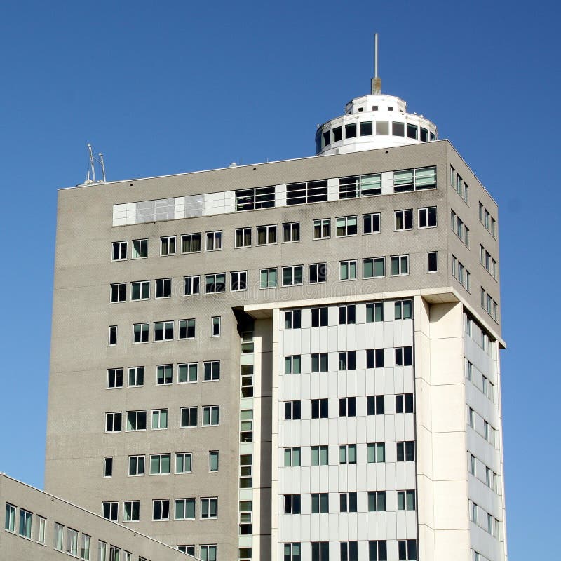 Modern office building stock photos
