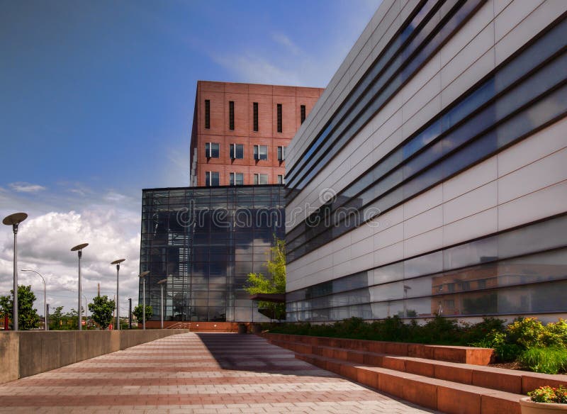 Modern office building stock image Modern office building stock image