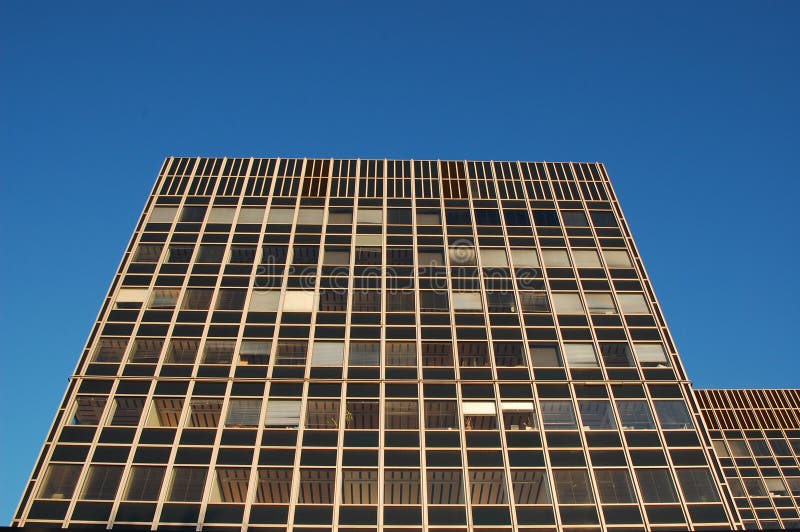 Modern office buildings