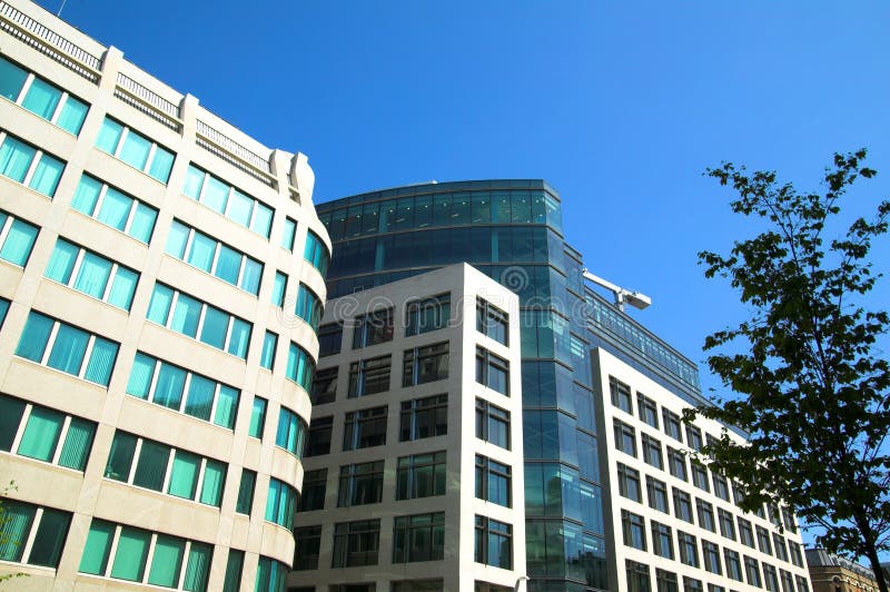 Modern Office Buildings stock photo