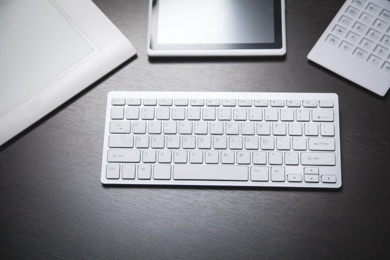 Modern Office Desk. Business Workplace Stock Image Image of workplace