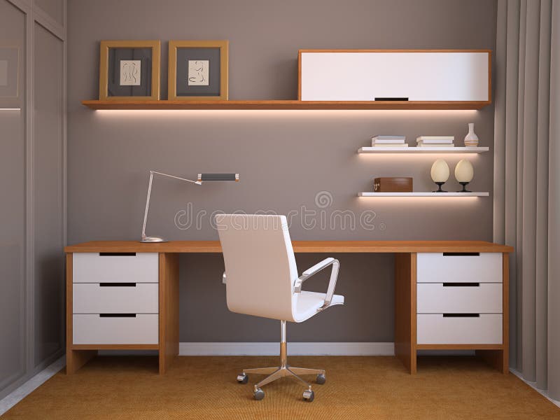 Modern office interior.