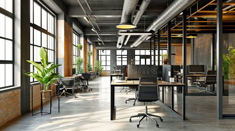 Image showcasing 6-Light Mid-Century Matte Black & Gold Linear Chandelier Iron Shades ...