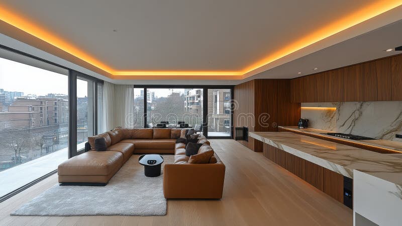 Image showcasing Luxury 4-Bedroom Apartment for Sale in Courchevel