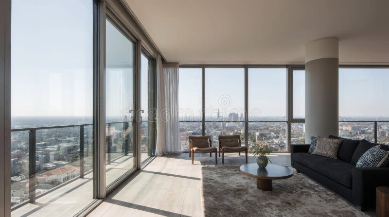 Penthouse Luxury Panoramic Views in central Ocean Grove | Apartment in ... - Modern Penthouse Apartment With Panoramic Views