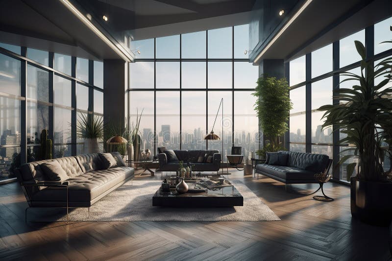 Image showcasing Ultimate Guide to Penthouse Interior Design Essentials