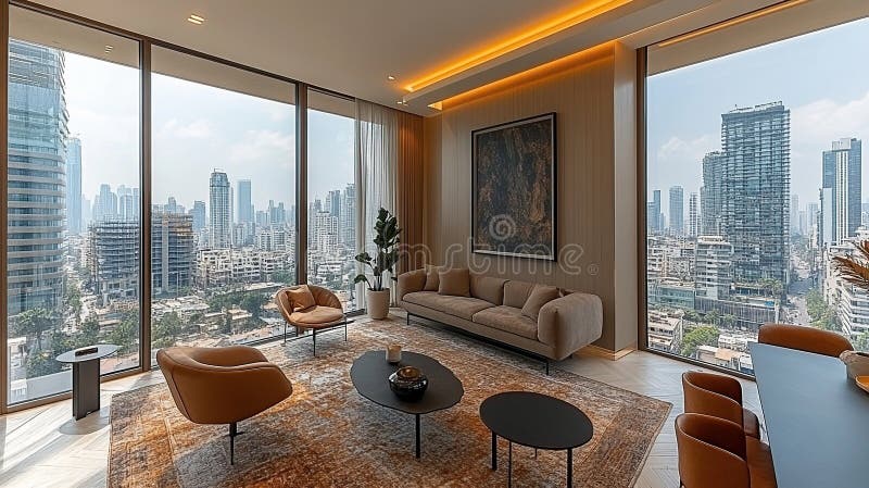 Stunning Sustainable And Modern Penthouse Apartment With City View image