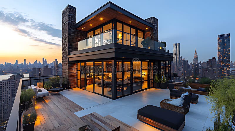 Picture of $7M Ann Arbor penthouse with Michigan Stadium view may set city record