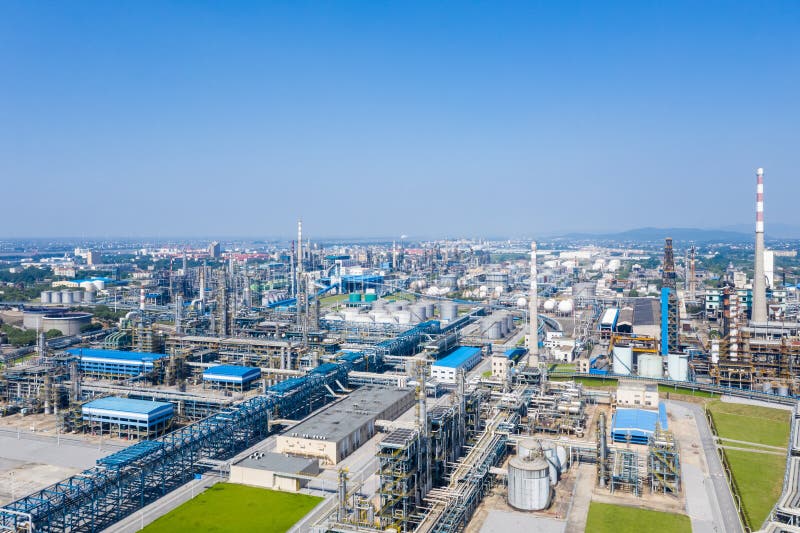 Modern petrochemical plant