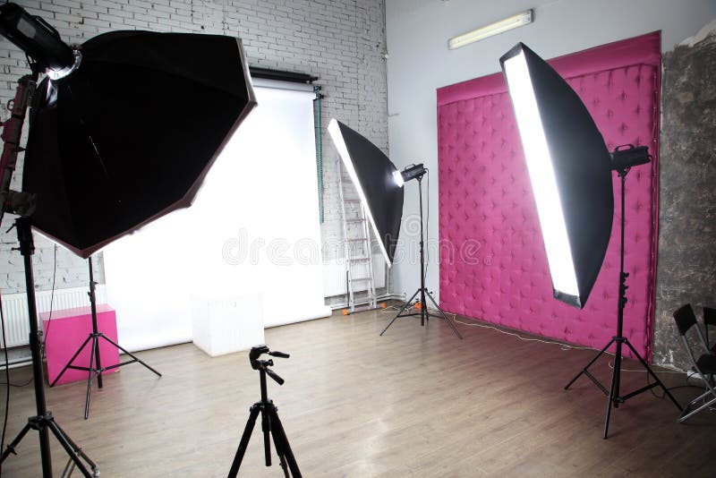 Modern Photo Studio Stock Photography Image 34282862