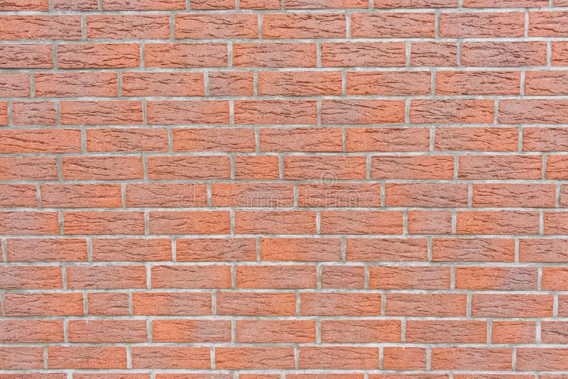 Modern Red Brick wall Background Texture