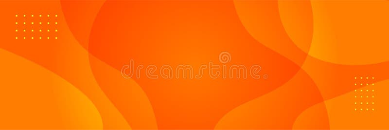 Modern Red Orange Banner Background Stock Illustration - Illustration of  style, shape: 231888954