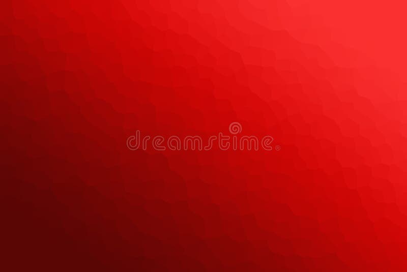 Modern Red Smooth Low Poly Gradient Crystallize Background Illustration stock illustration