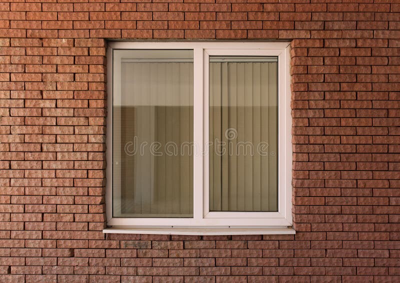 Modern residential window royalty free stock image