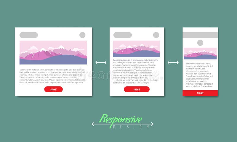 Modern responsive web design browsers consept infographic. Vector illustration. Modern responsive web design browsers consept infographic. High detailed vector vector illustration Modern responsive web design browsers consept infographic. Vector illustration. Modern responsive web design browsers consept infographic. High detailed vector vector illustration
