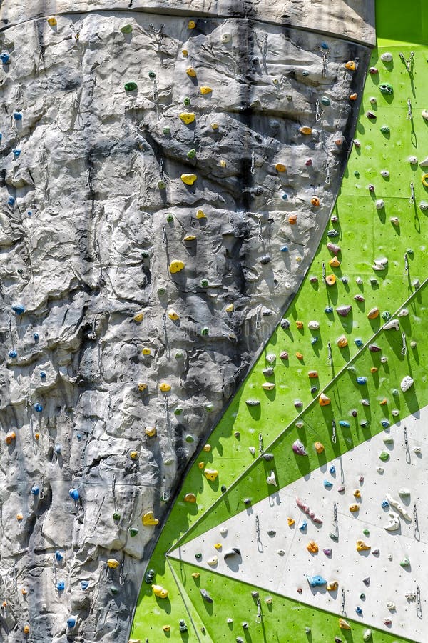 Climbing Wall in Canmore Elevation Place Recreation Facility Editorial