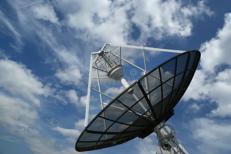 Modern Russian radar royalty free stock photography