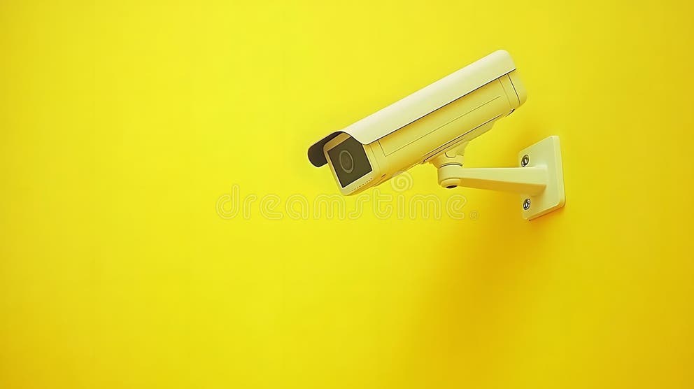 Illustration of Minimalist Furniture Surveillance