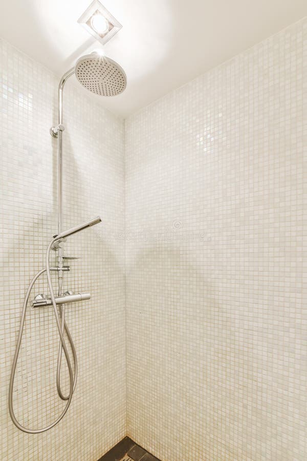 Modern shower stall stock photo. Image of interior, comfort 236480690