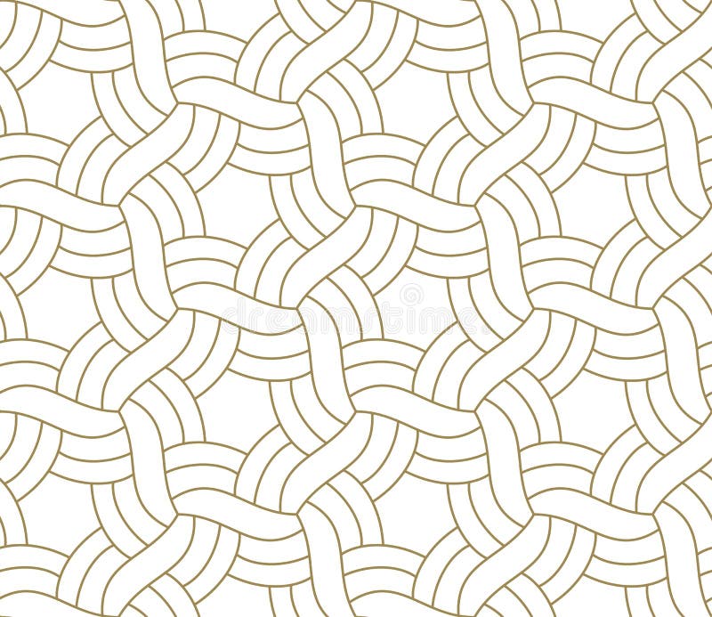 Modern Simple Geometric Vector Seamless Pattern with Gold Line Texture on  White Background. Light Abstract Wallpaper Stock Vector - Illustration of  grid, bright: 124737909