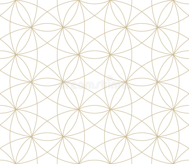 Modern Simple Geometric Vector Seamless Pattern with Gold Line Texture on  White Background. Light Abstract Wallpaper Stock Vector - Illustration of  grid, bright: 124737909