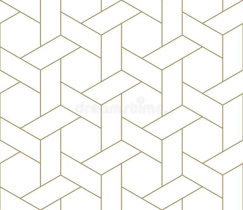 Modern Simple Geometric Vector Seamless Pattern with Gold Line Texture on White  Background. Light Abstract Wallpaper Stock Vector - Illustration of gold,  modern: 123643404