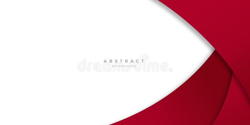 Modern Simple Red White Abstract Wave Background for Presentation Design,  Banner, Business Card Design Stock Illustration - Illustration of arrow,  wallpaper: 203900707
