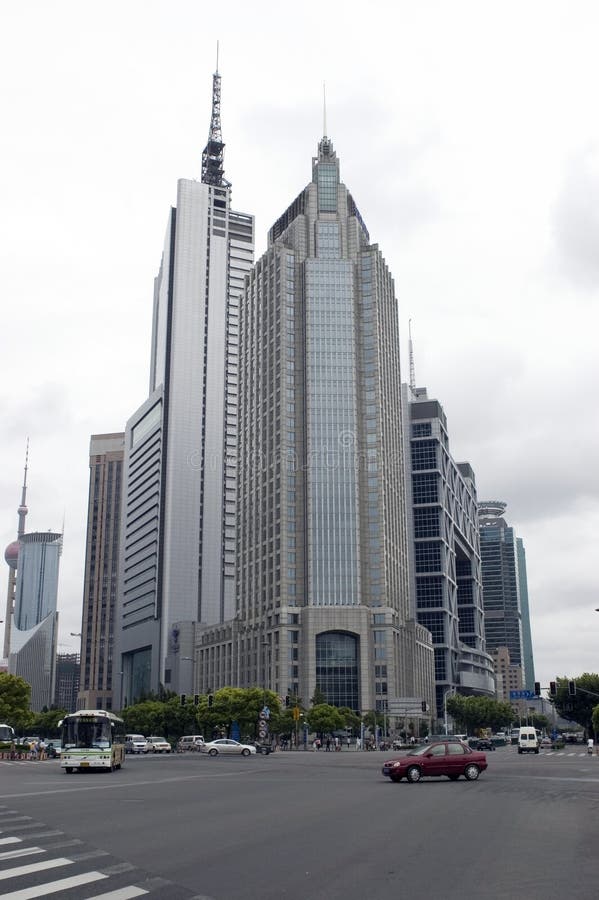 Modern skyscraper in Shanghai