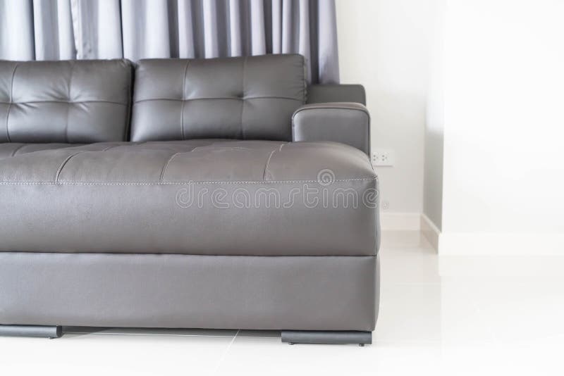 Modern sofa in living room stock photo. Image of relaxation 93537362